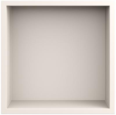 Looox Storage Collection Inbouwnis 30x30x7cm Off-White Matt