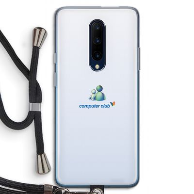 MSN: OnePlus 7 Pro Transparant Hoesje met koord
