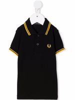 Fred Perry Kids polo à bords rayés - Noir
