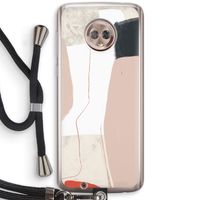 Lava: Motorola Moto G6 Transparant Hoesje met koord