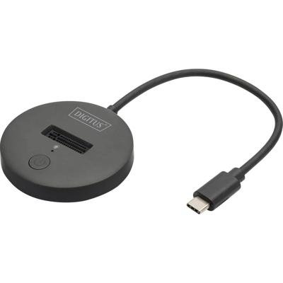 Digitus DA-71547 USB-C 3.2 Gen 2 M.2 PCIe NVMe, M.2 SATA Harde schijf-dockingstation