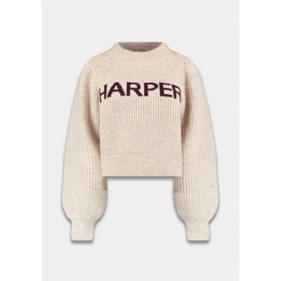 Harper & Yve - Beige | Dames | Trui | Beige | 3XL | regular | Kamst mode