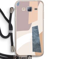 Luca: Samsung Galaxy J3 (2016) Transparant Hoesje met koord