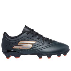 Skechers Razor 1.5 Gras Voetbalschoenen (FG) Kids Zwart Oranje
