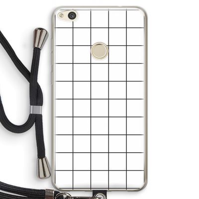 Rooster: Huawei Ascend P8 Lite (2017) Transparant Hoesje met koord