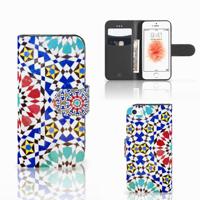 Apple iPhone 5 | 5s | SE | Bookcase | Mozaïek Apple iPhone 5 | 5s | SE | Bookcase | Mozaïek