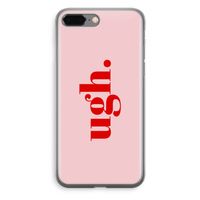 Ugh: iPhone 8 Plus Transparant Hoesje