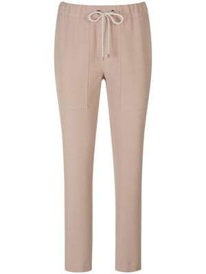 Enkellange broek pasvorm Barbara Van Peter Hahn beige