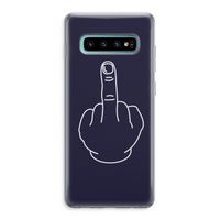 F**k U: Samsung Galaxy S10 Plus Transparant Hoesje