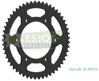 ESJOT Chain wheel 428 53z steel black