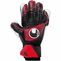 Keeperhandschoenen Uhlsport Powerline Soft Flex Zwart Volwassenen - Maat: 4
