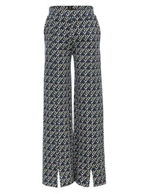 LOOXS 10sixteen winter broek meisjes - groen - jaquard