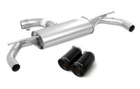 Remus uitlaat passend voor Volkswagen Golf VII / Seat Leon 2.0 TSi - Black Chrome 95601715009552130000002698CBR