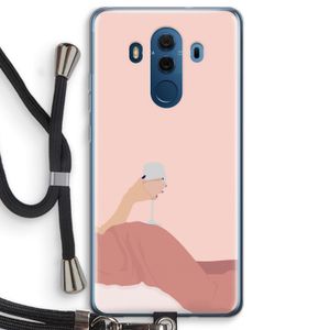 Wine: Huawei Mate 10 Pro Transparant Hoesje met koord