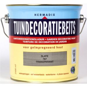 Hermadix - Tuindecoratiebeits 787 slate 2500 ml