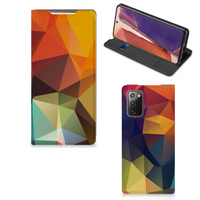 Samsung Galaxy Note20 Stand Case Polygon Color