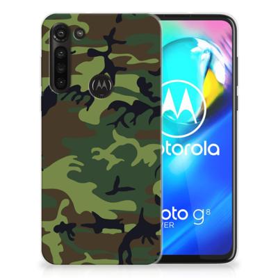 Motorola Moto G8 Power | TPU bumper | Army Dark