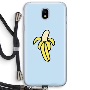 Banana: Samsung Galaxy J5 (2017) Transparant Hoesje met koord