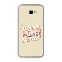Pizza is the answer: Samsung Galaxy J4 Plus Transparant Hoesje