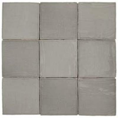 Roca St Tropez FHWE06P021 Wandtegel 130X130 Gris 8,5mm Glans