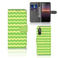 Sony Xperia 10 II | Telefoon Hoesje | Waves Green
