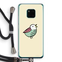 Birdy: Huawei Mate 20 Pro Transparant Hoesje met koord