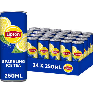 Lipton Sparkling Blik 24x250ML bij Jumbo