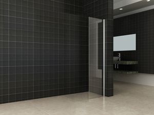 Wiesbaden Comfort vaste zijwand helder glas 40x200 cm
