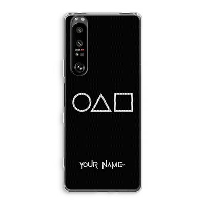 Squid Game: Sony Xperia 1 III Transparant Hoesje