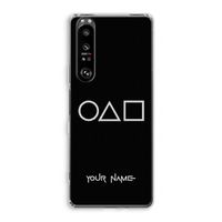 Squid Game: Sony Xperia 1 III Transparant Hoesje