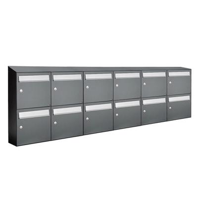 Allux Flow Set 6-Breed, 2-Hoog Met Dak Antraciet - 40040065_6x2d