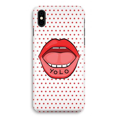 Yolo Denise: iPhone Xs Volledig Geprint Hoesje