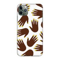 Hands dark: Volledig geprint iPhone 11 Pro Max Hoesje