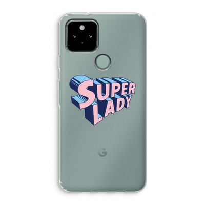 Superlady: Google Pixel 5 Transparant Hoesje