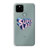 Superlady: Google Pixel 5 Transparant Hoesje