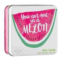 Scottish Fine Soaps Soap in a Tin Fruits Melon Soap 100gr Scottish Fine Soaps Soap in a Tin Fruits Melon Soap 100gr