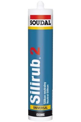 Soudal Silirub 2 | Siliconenkit | Steenkleur | 300 ml - 100335