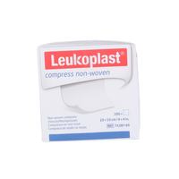 Leukoplast non-woven kompres 10x10cm van 100 stuks - thumbnail