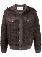 1017 ALYX 9SM veste boutonnée à broderies - Marron