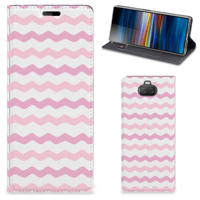 Sony Xperia 10 | Hoesje met Magneet | Waves Roze