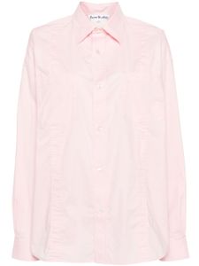 Acne Studios chemise à col pointu - Rose