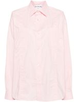 Acne Studios chemise à col pointu - Rose