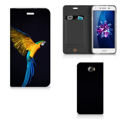 Huawei Y5 2 | Y6 Compact | Hoesje maken | Papegaai