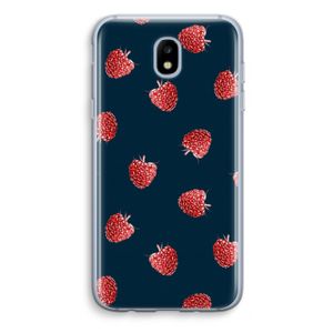 Framboosjes: Samsung Galaxy J5 (2017) Transparant Hoesje