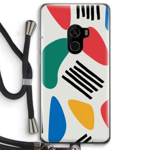 Illustratieve pop 1: Xiaomi Mi Mix 2 Transparant Hoesje met koord