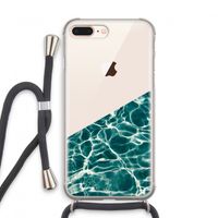 Weerkaatsing water: iPhone 8 Plus Transparant Hoesje met koord