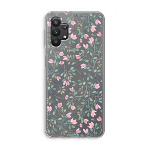 Sierlijke bloemen: Samsung Galaxy A32 5G Transparant Hoesje