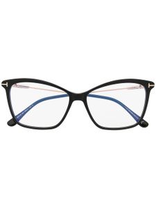 TOM FORD Eyewear lunettes de vue à monture papillon - Noir