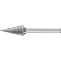 PFERD TOOLS 21115256 Freesstift Kegel Lengte 65 mm Afmeting, Ø 12 mm Werklengte 25 mm Schachtdiameter 6 mm