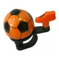 Pexkids Fietsbel Voetbal Junior 38 mm Oranje
